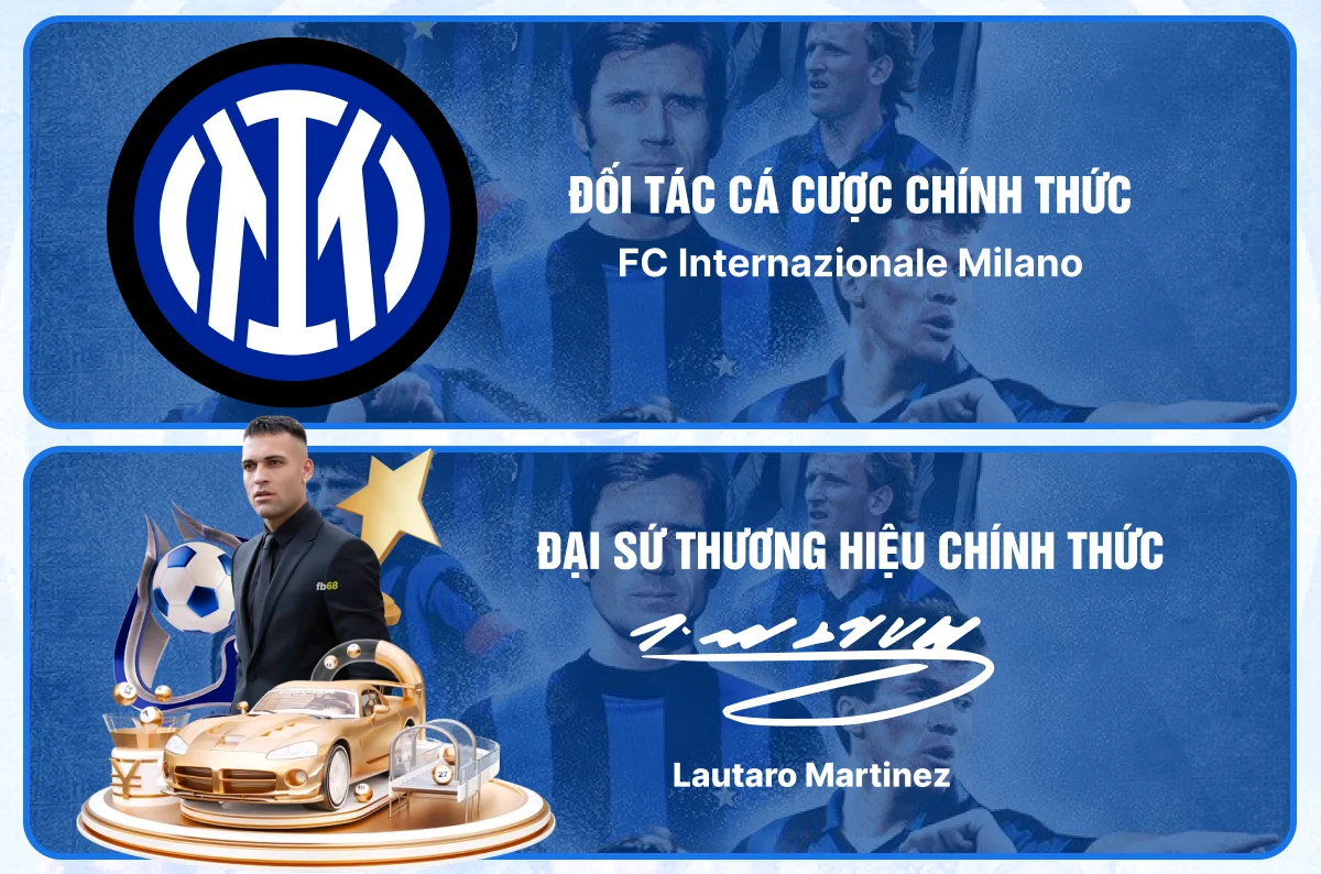 FB68 - Đối Tác Câu Lạc Bộ Intermilan Tại Châu Á