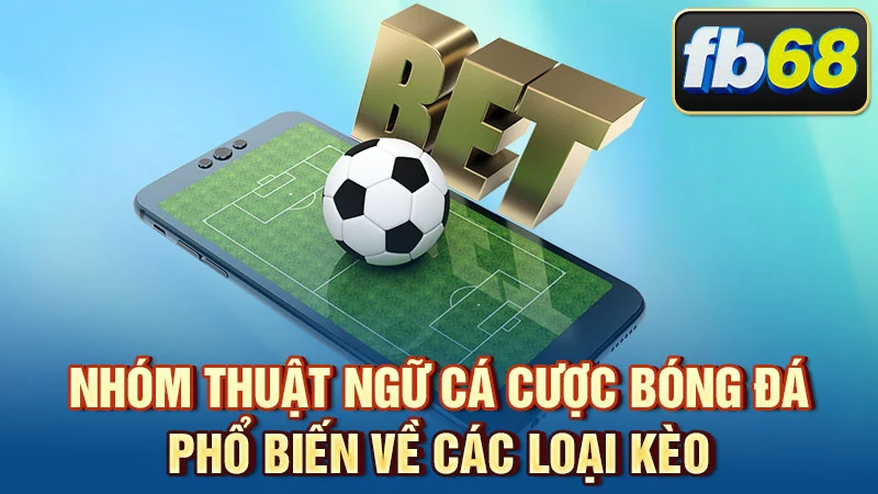 Nhóm thuật ngữ cá cược bóng đá phổ biến về các loại kèo
