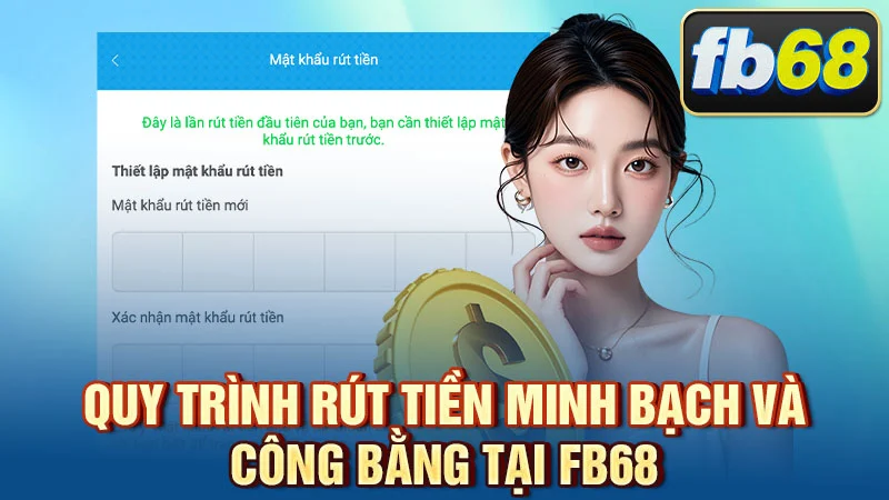 Quy trình rút tiền minh bạch và công bằng tại FB68
