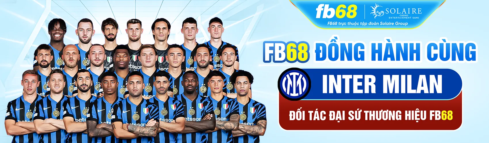 FB68 đồng hành cùng Inter Milan